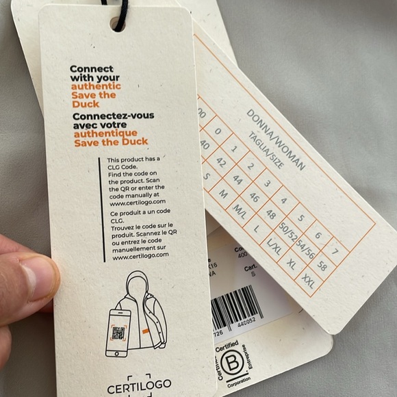 NWT Save the Duck rain jacket or wind breaker - Picture 6 of 13